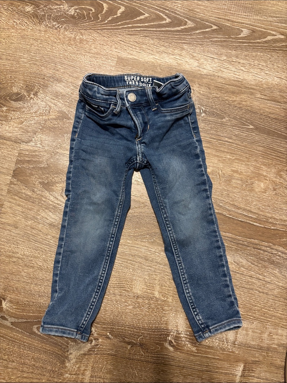 Kids Dark Blue Super Soft Denim Jeans